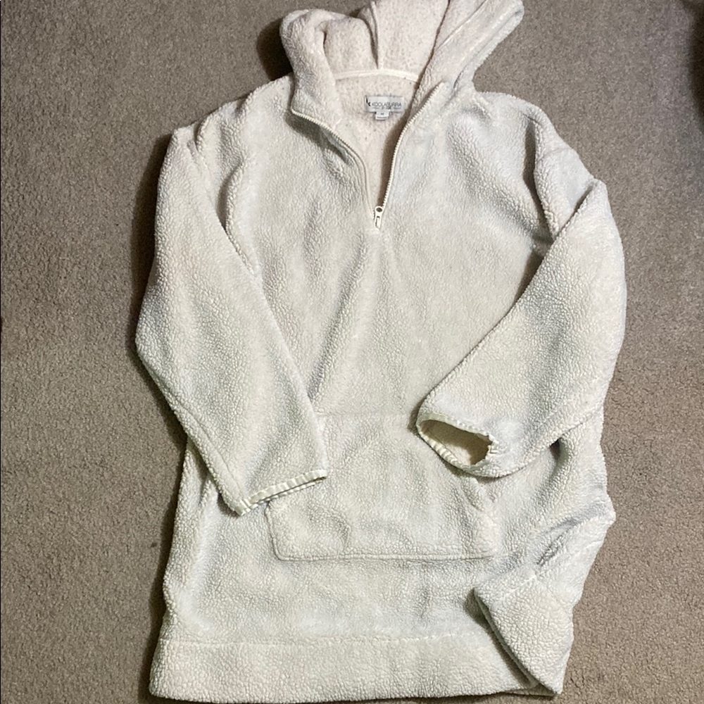 Koolaburra Cream Fleece Pullover